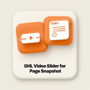 GHL Video Slider for Page Snapshot